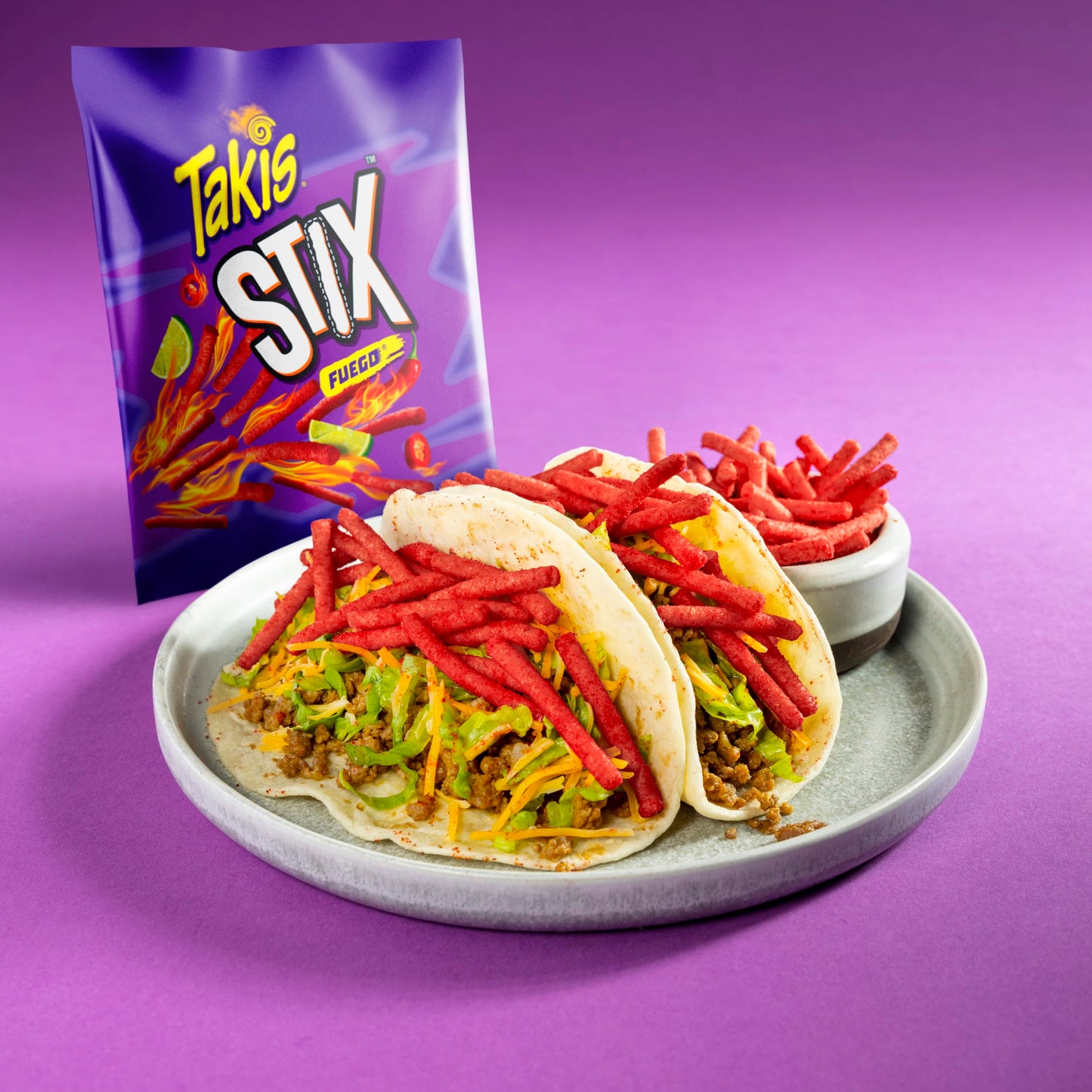 Takis Fuego Variety Mix 46 Single Packs 1,25Kg (MHD 21.02.2024)