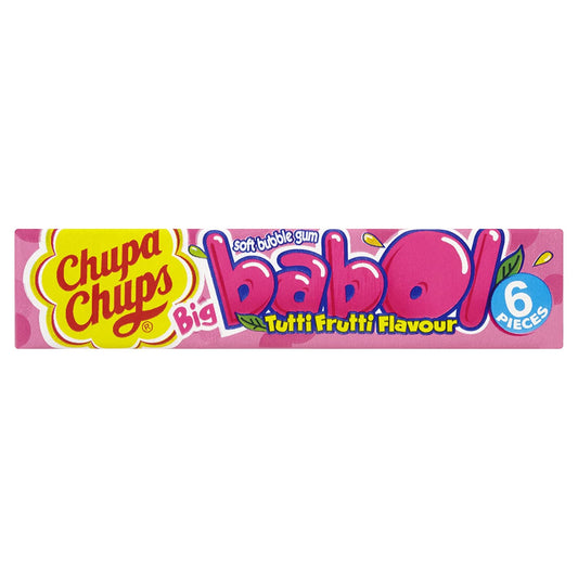 Chupa Chups Big Babol Tutti Frutti Gum 27,6g
