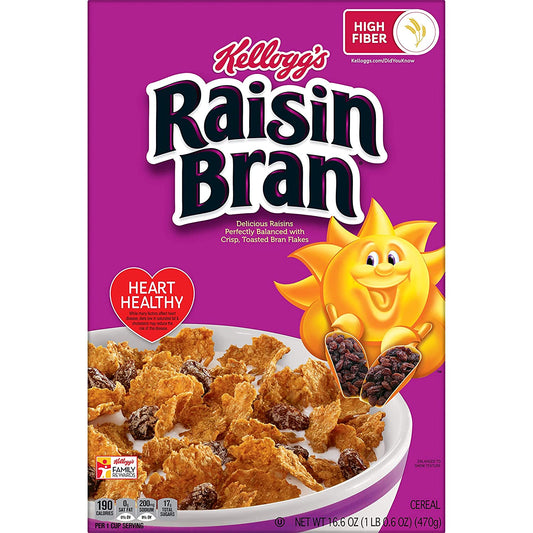 Kellogg's Raisin Bran Cereal 470g