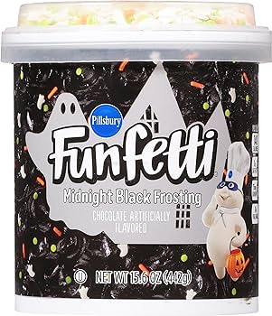 Pillsbury Funfetti Midnight Black Frosting 442g