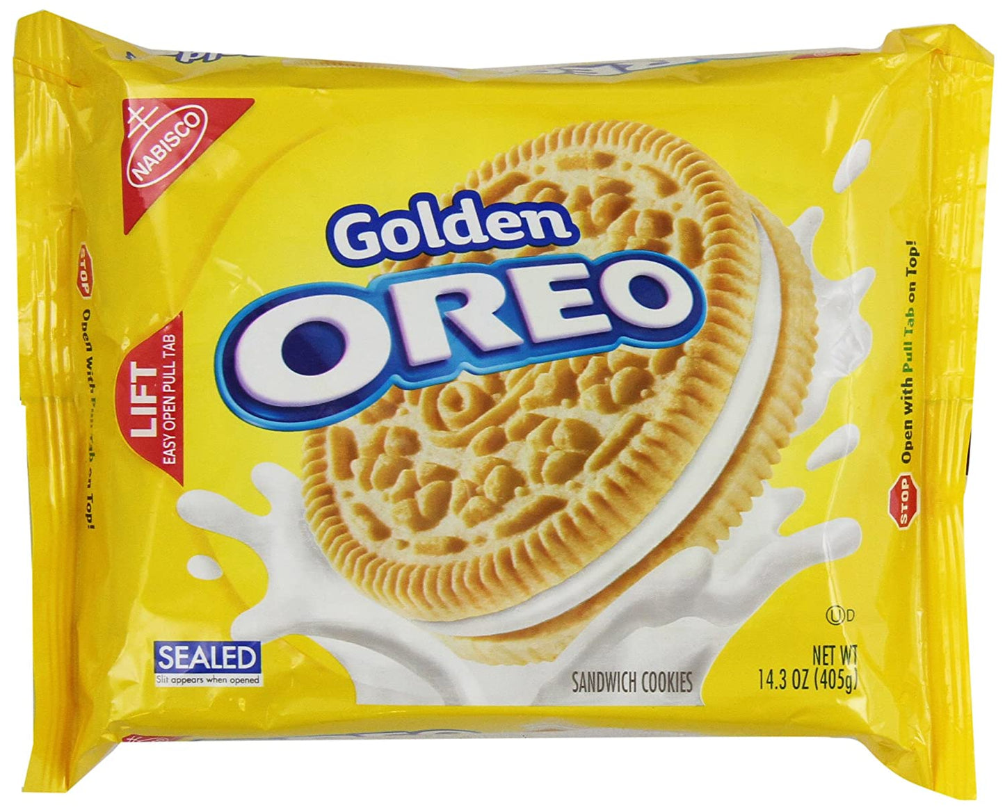 Oreo Golden Sandwich Cookies 405g