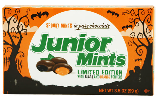 Spooky Junior Mints Black & Orange 99g Limited Edition