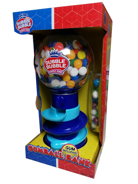 Dubble Bubble Gumball Bank Kaugummiautomat ink. Kaugummi (BLAU) 75g