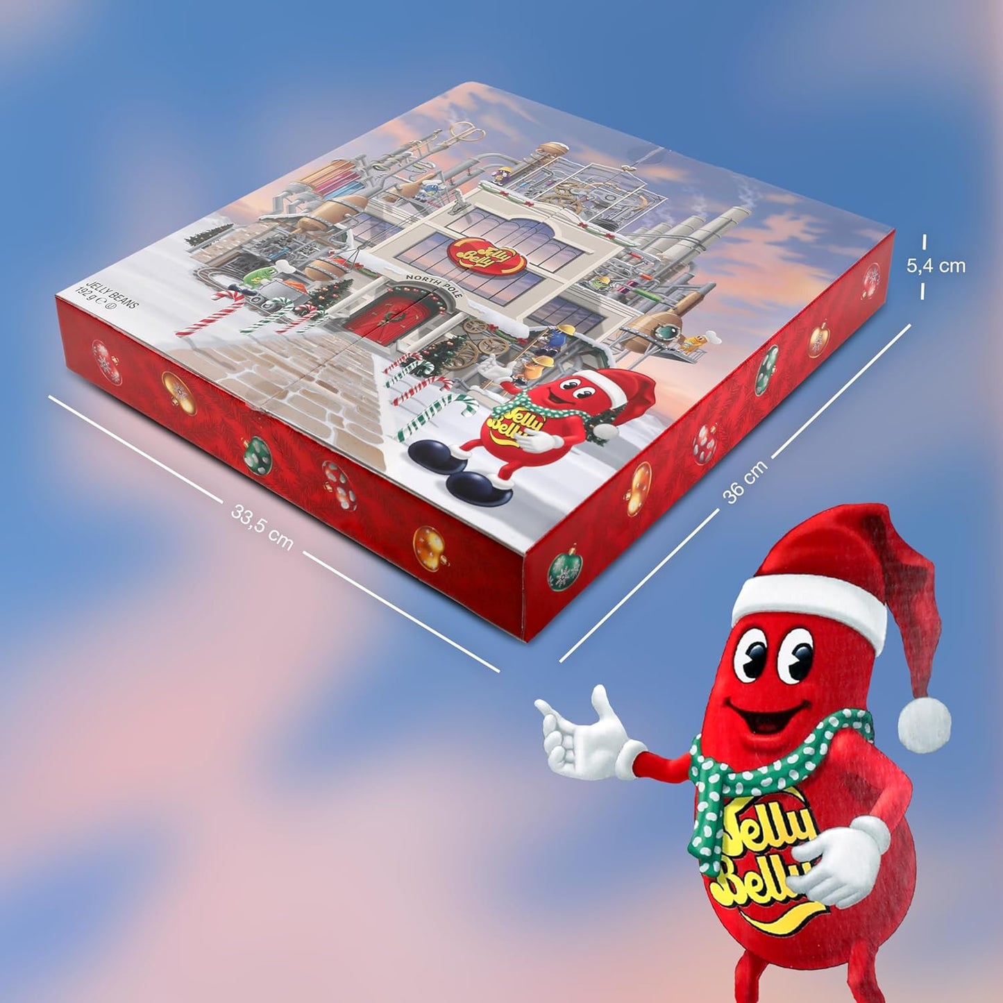 Jelly Belly Factory Adventskalender 192g