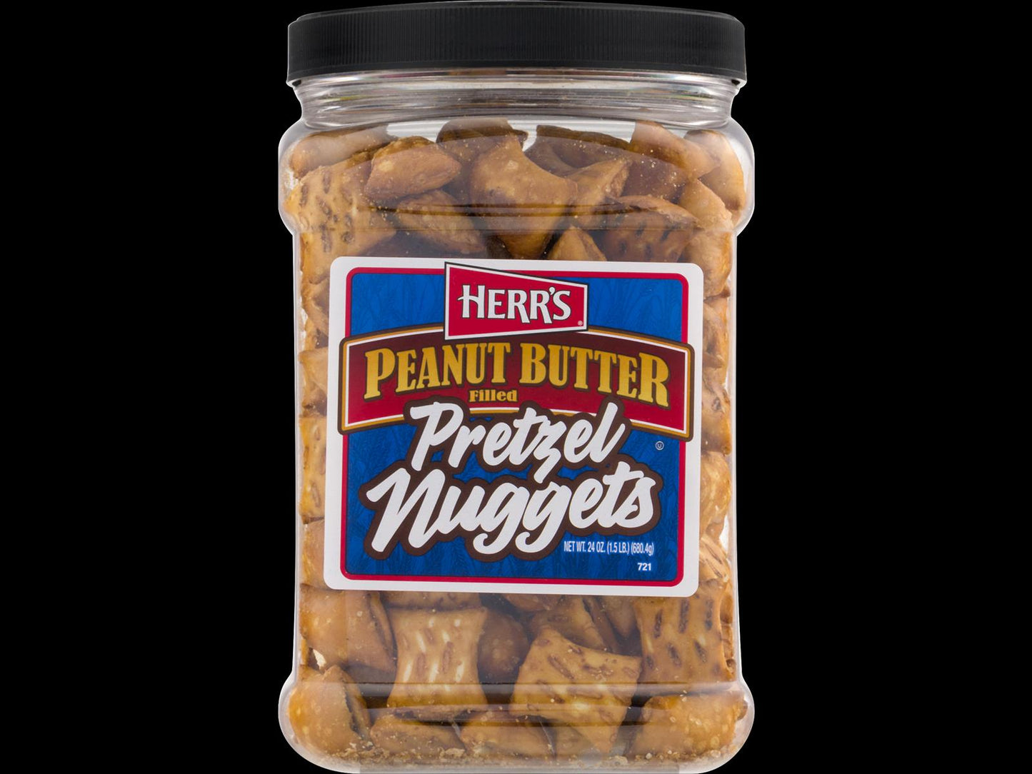 Herr's Peanut Butter Filled Pretzel Nuggets 680g