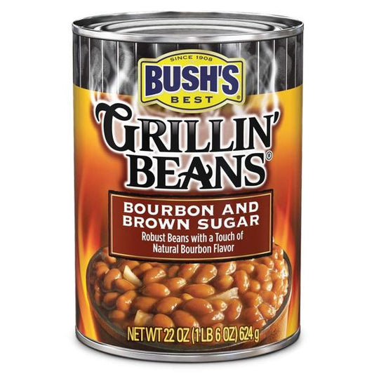 Bush's Best Grillin' Beans Bourbon and Brown Sugar 624g
