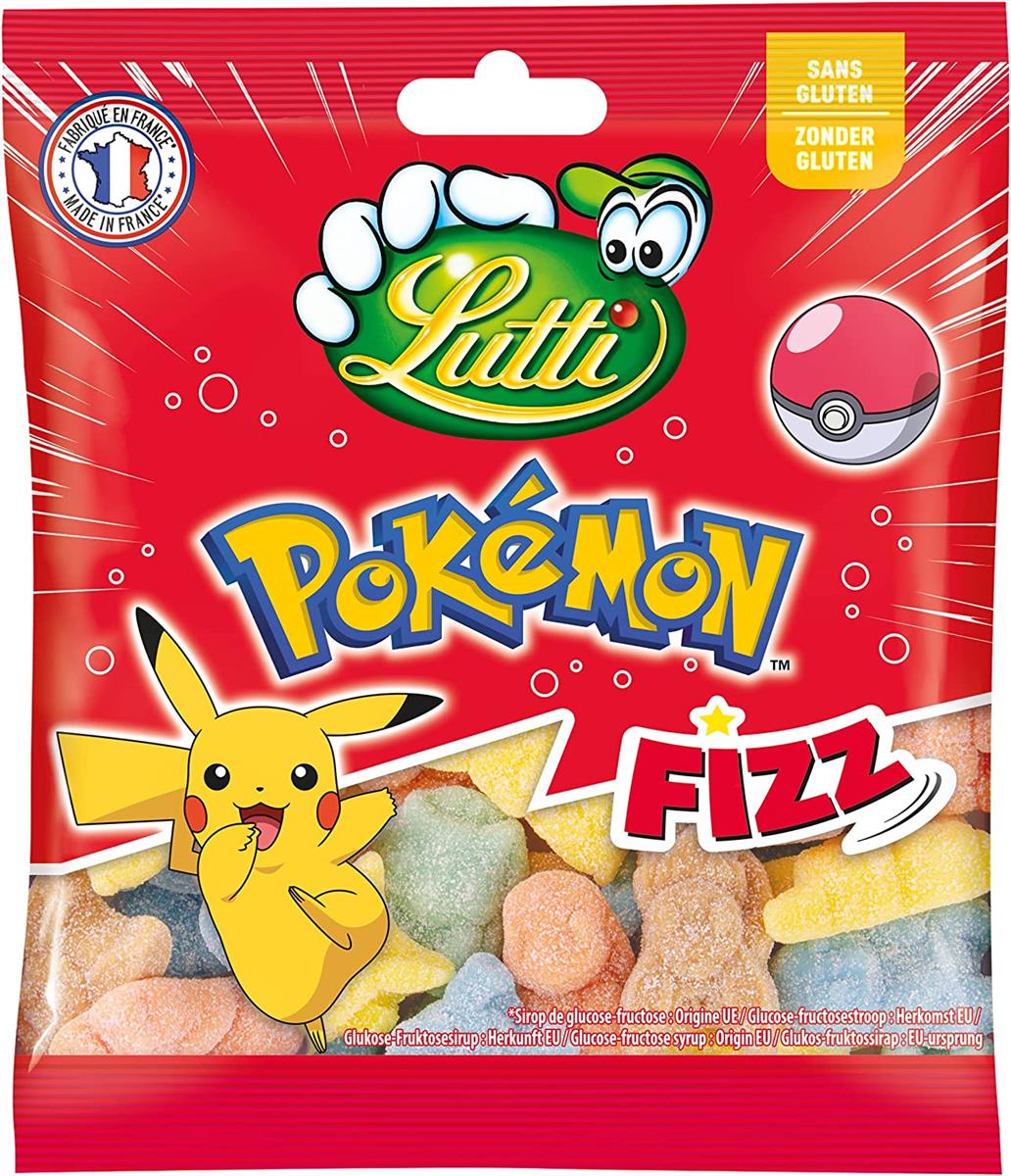Lutti Pokemon Fizz 180g