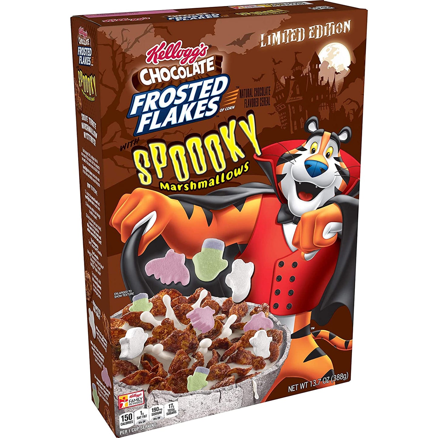 Kellogg´s Spoooky Halloween chocolate Frosted Flakes 388g