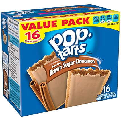 Kellogg's Pop-Tarts Frosted Brown Sugar Cinnamon - 16 Stück - 768g