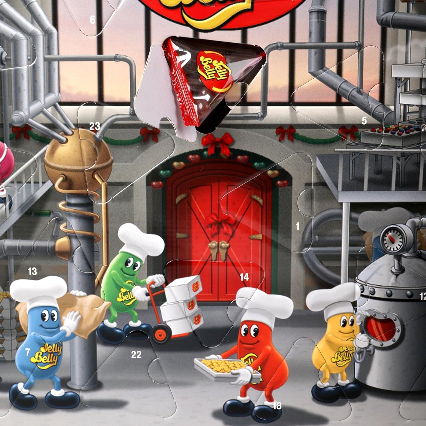 Jelly Belly Factory Adventskalender 192g