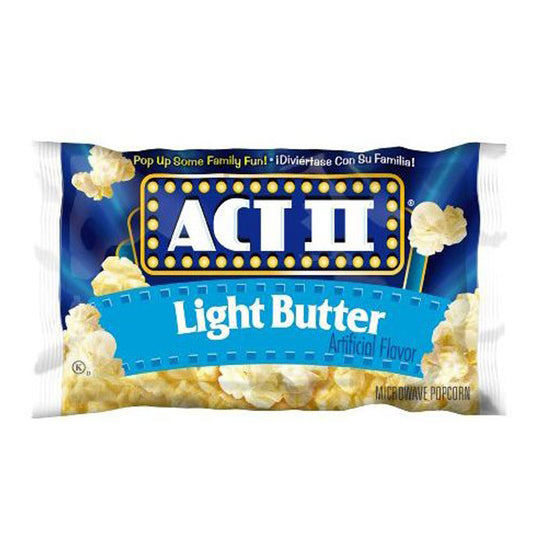 ACT II Light Butter Microwave Popcorn 78g (MHD ABGELAUFEN 14.01.2026)