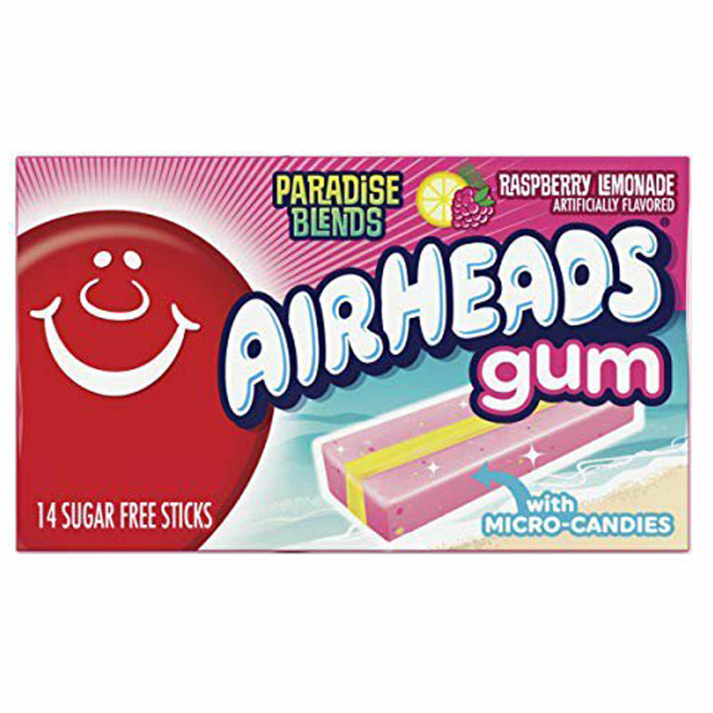 AirHeads Gum Raspberry Lemonade 34g