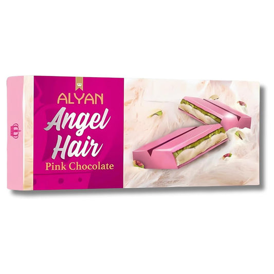 ALYAN - Angel Hair Pink Chocolate Cotton Candy with Pistachio 160g