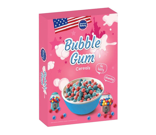 American Bakery Bubblegum flavoured Cereals 180g