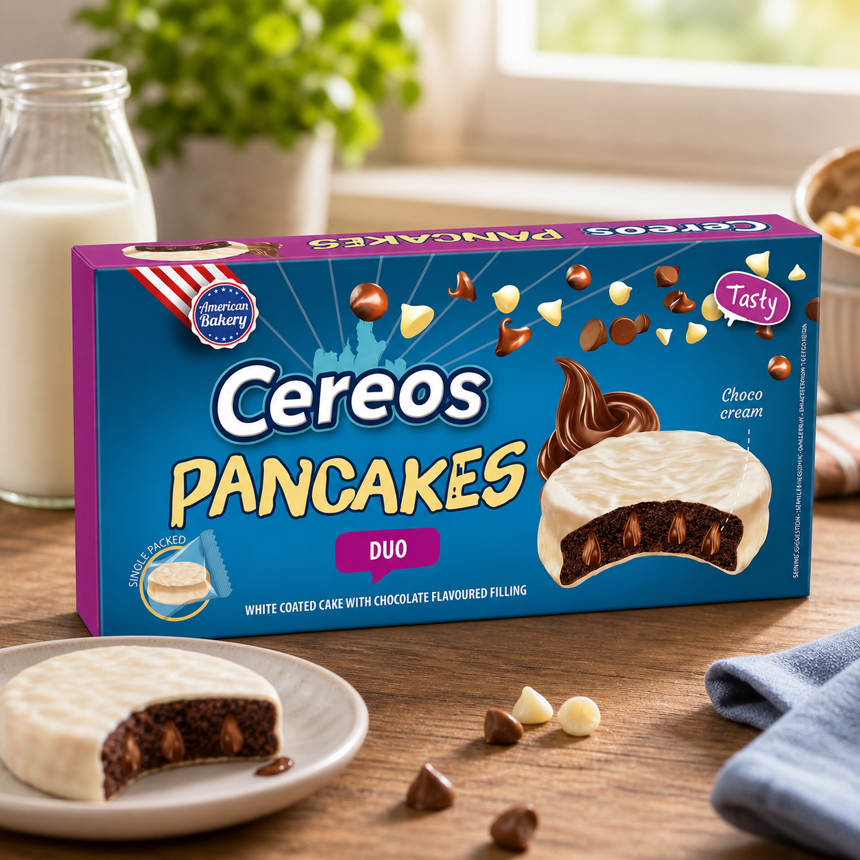 American Bakery Cereos Pancakes Duo 150g