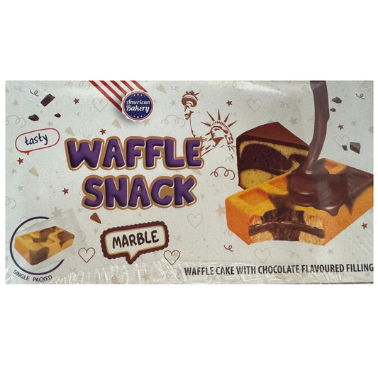 American Bakery Waffle Snack Marble 135g
