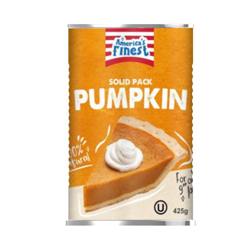 America's Finest - Solid Pack Pumpkin 425g
