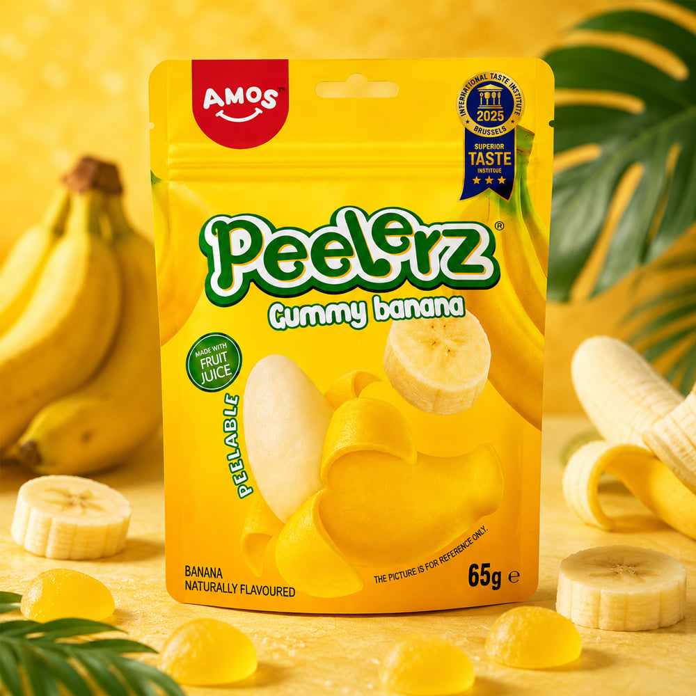 Amos Peelerz Gummy Banana 65g