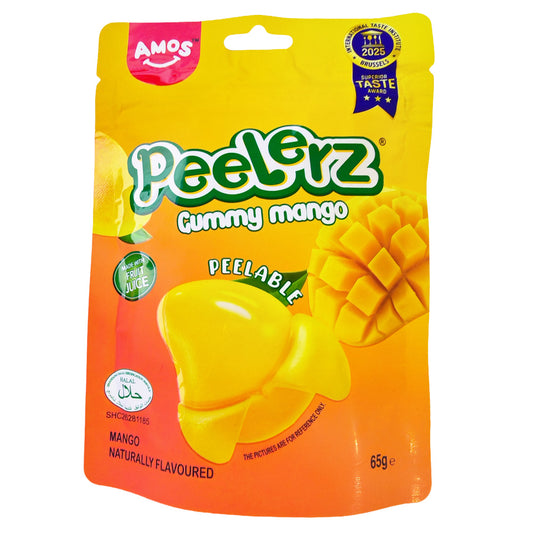 Amos Peelerz HALAL Gummy Mango 65g