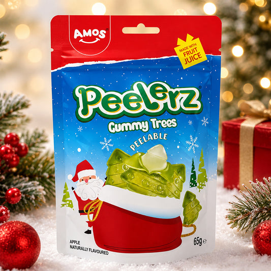 Amos Peelerz Gummy Trees Christmas Edition 65g