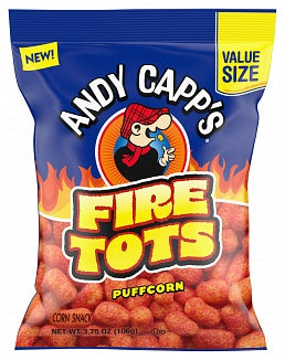 Andy Capp's Fire Tots Puffcorn 106g