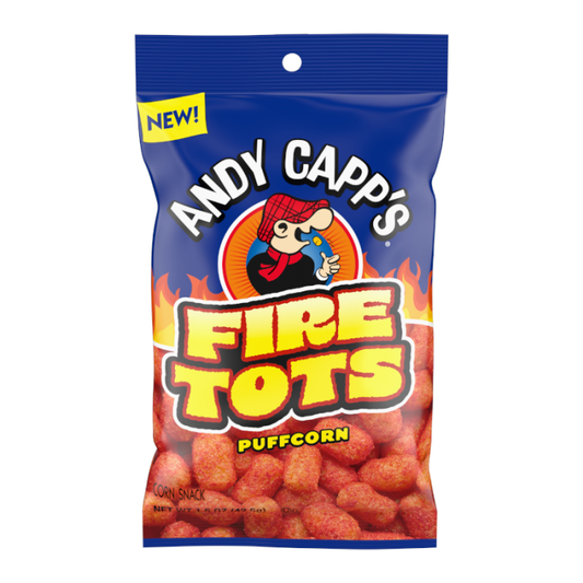 Andy Capp's Fire Tots Puffcorn 42.5g