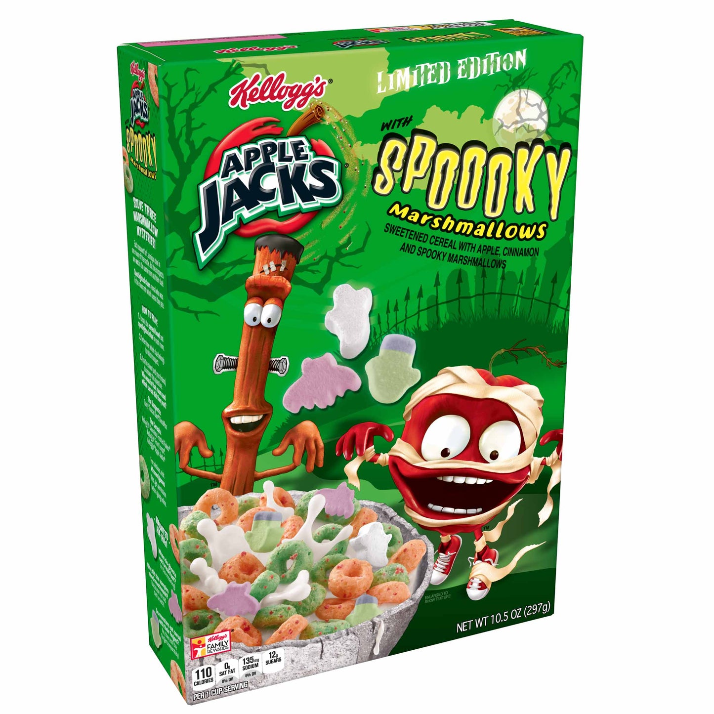 Kellogg´s Spoooky Halloween Edition Apple Jacks 297g