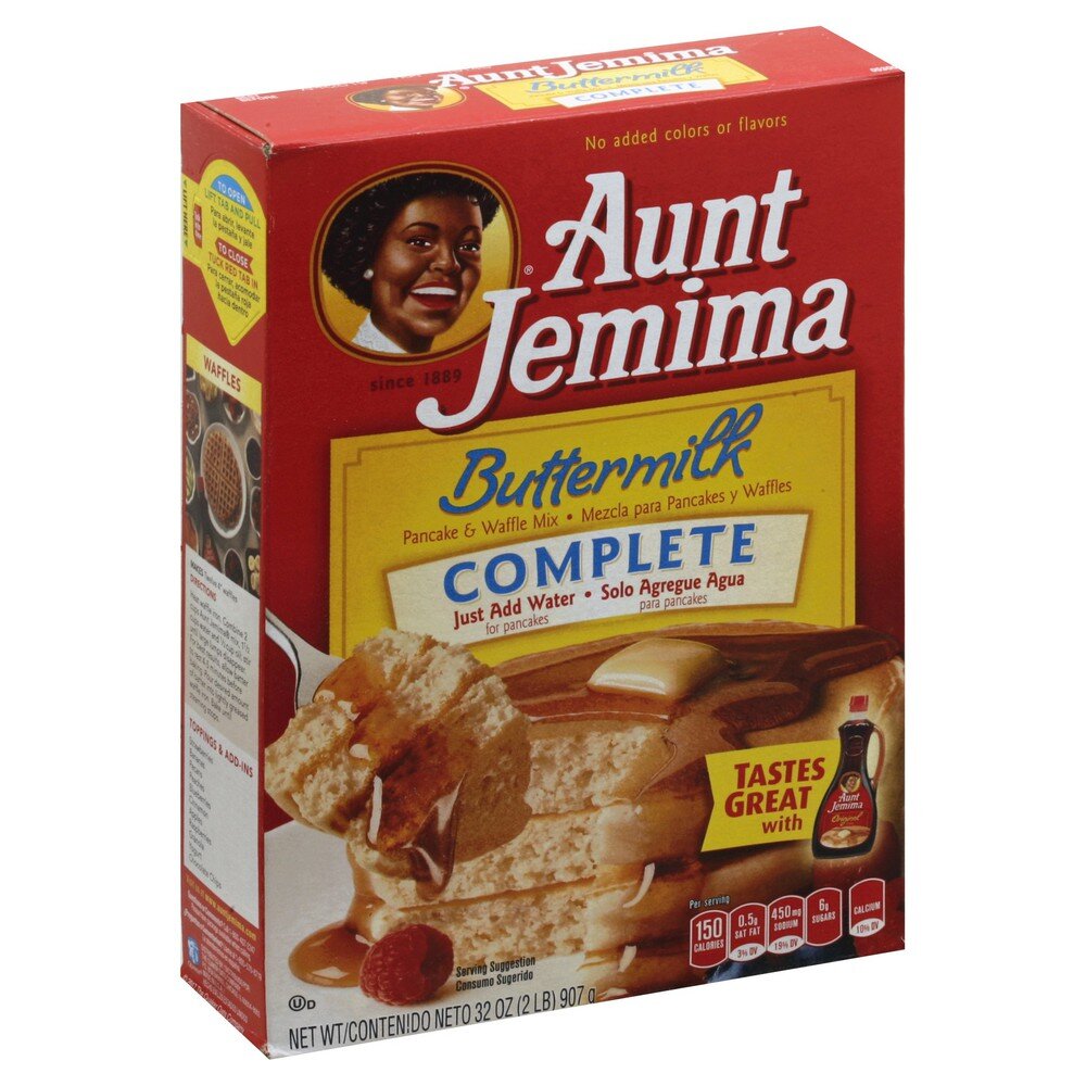 Aunt Jemima Buttermilk Complete Pancake & Waffle Mix 907g