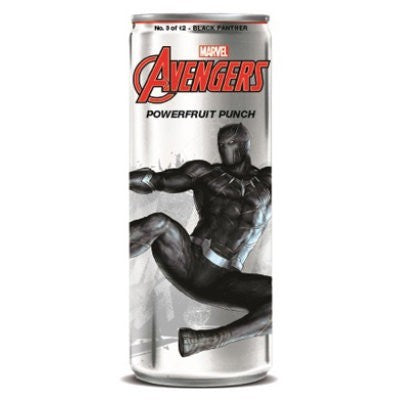 Avengers Powerfruit Punch Black Panther Soda 355ml