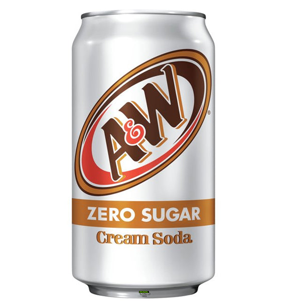 A&W Cream Soda Zero Sugar 355ml