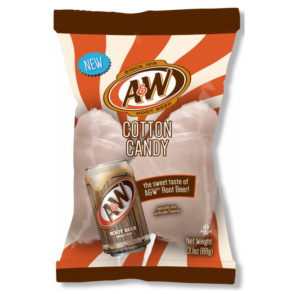 A&W Root Beer Cotton Candy 88g