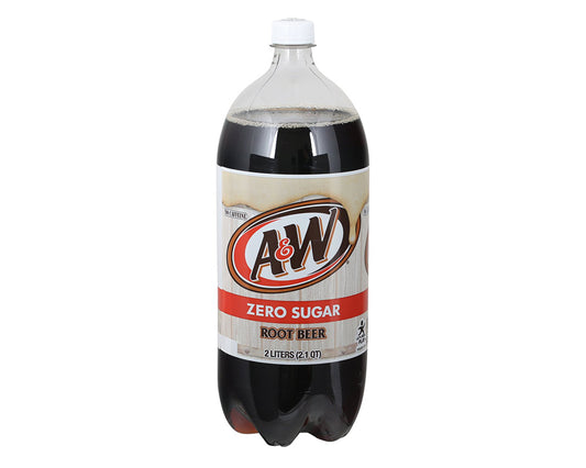 A&W Root Beer Zero Sugar Soda 2L