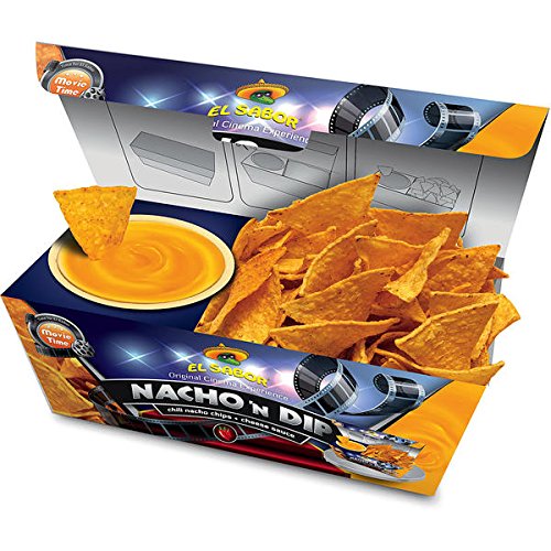 El Sabor Nacho n Dip Cheese Chili Nachos mit Cheese Dip (Movietime) 175g