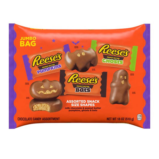 Reese's Assorted Pumpkin Ghosts & Bats 272g