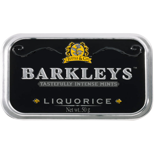 Barkleys Tastefull Intense Mints Liquorice 50g