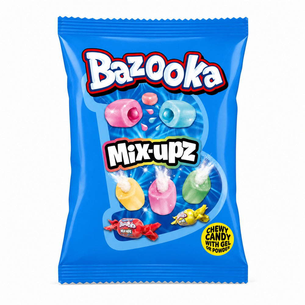 Bazooka Mix-Upz Chewy Candy 120g