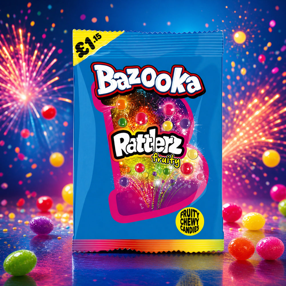 Bazooka Rattlerz Fruity 100g
