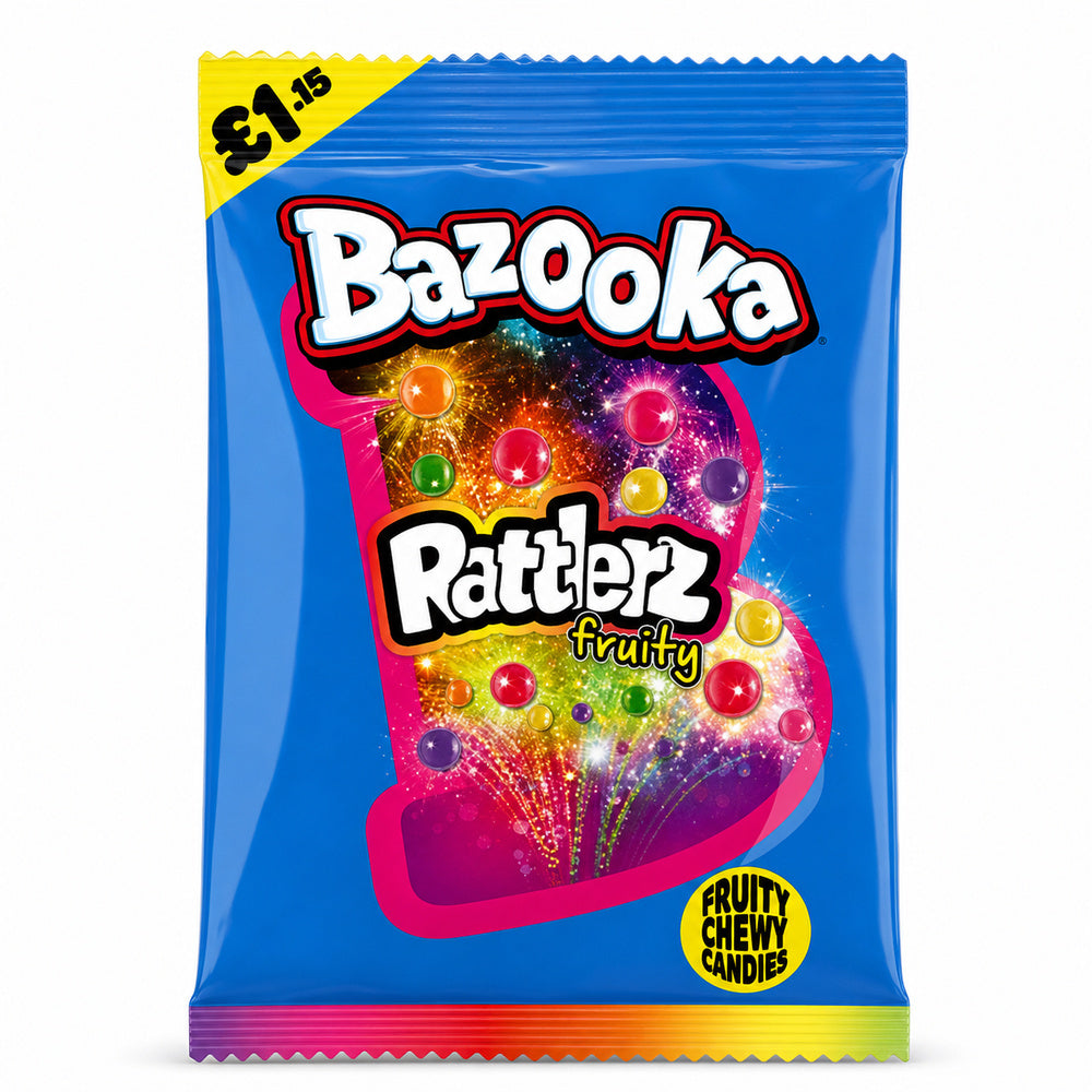 Bazooka Rattlerz Fruity 100g