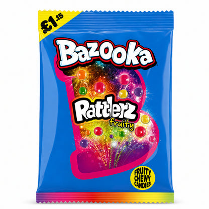 Bazooka Rattlerz Fruity 100g
