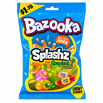 Bazooka Splashz Tropical Punch 120g