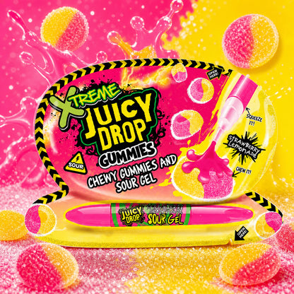 Bazooka Xtreme Juicy Drop Gummies 57g