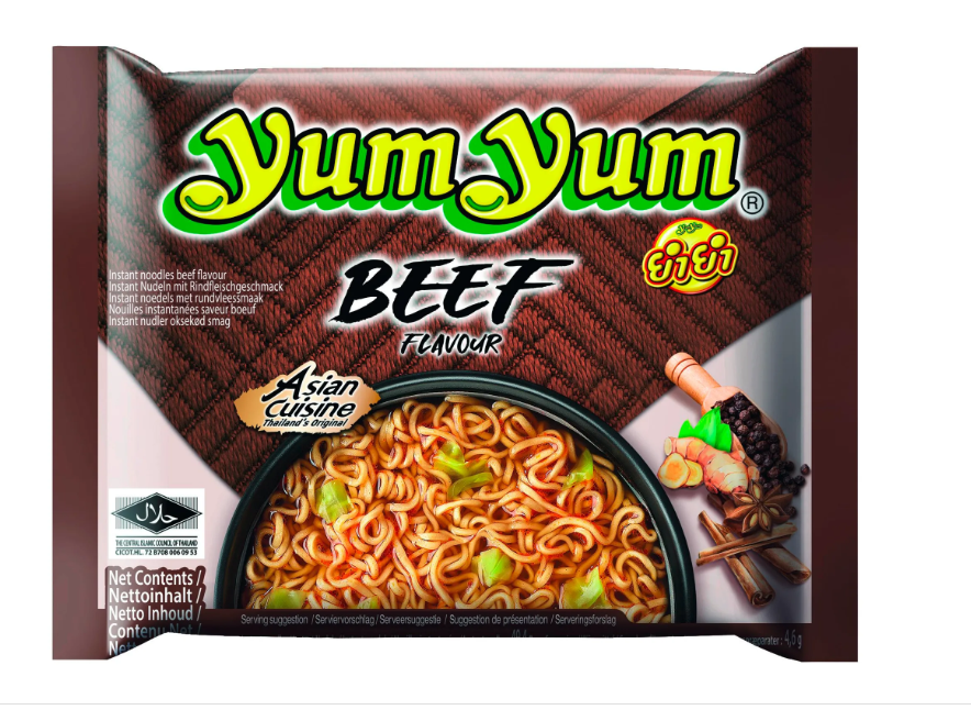 Yum Yum Instant Nudeln Beef 60g