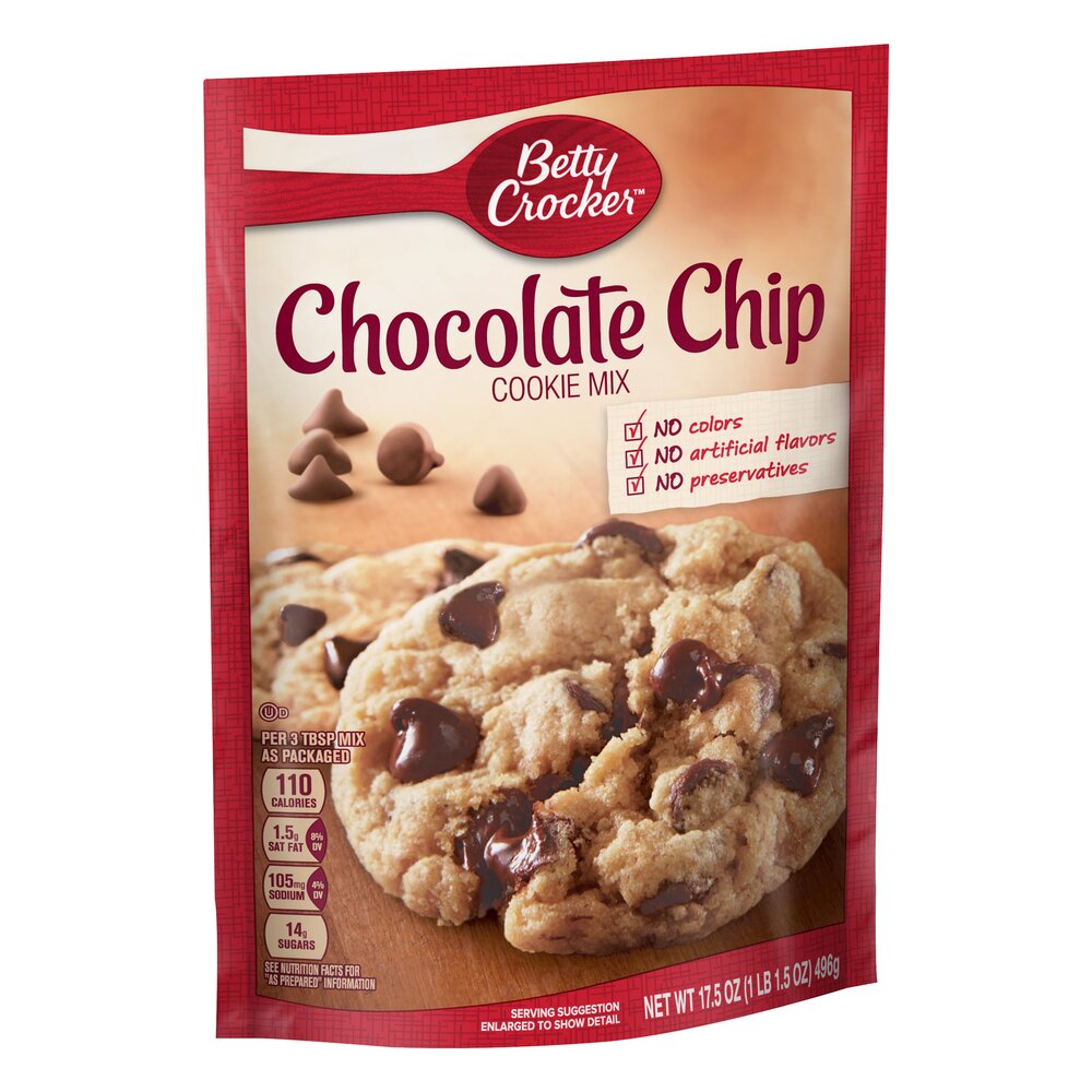 Betty Crocker Chocolate Chip Cookie Mix 496g