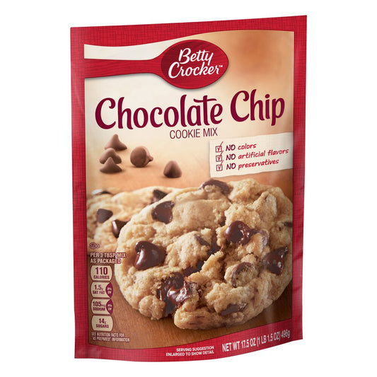 Betty Crocker Chocolate Chip Cookie Mix 496g
