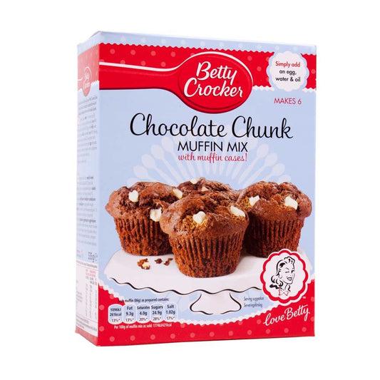 Betty Crocker Chocolate Chunk Muffin Mix 335g