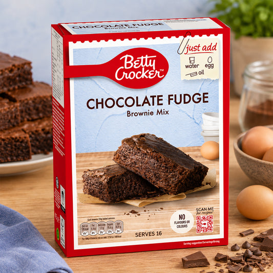 Betty Crocker Chocolate Fudge Brownie Mix 415g