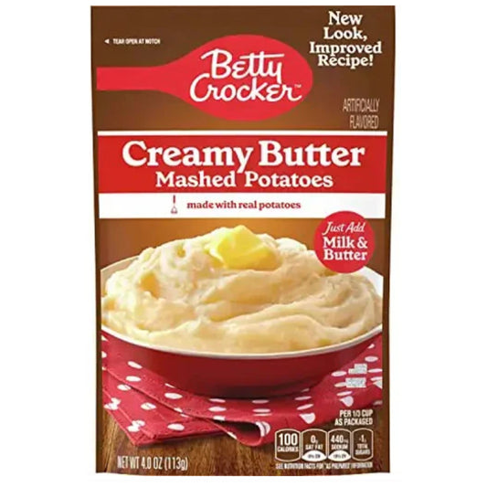 Betty Crocker Creamy Butter Mashed Potatoes 113g