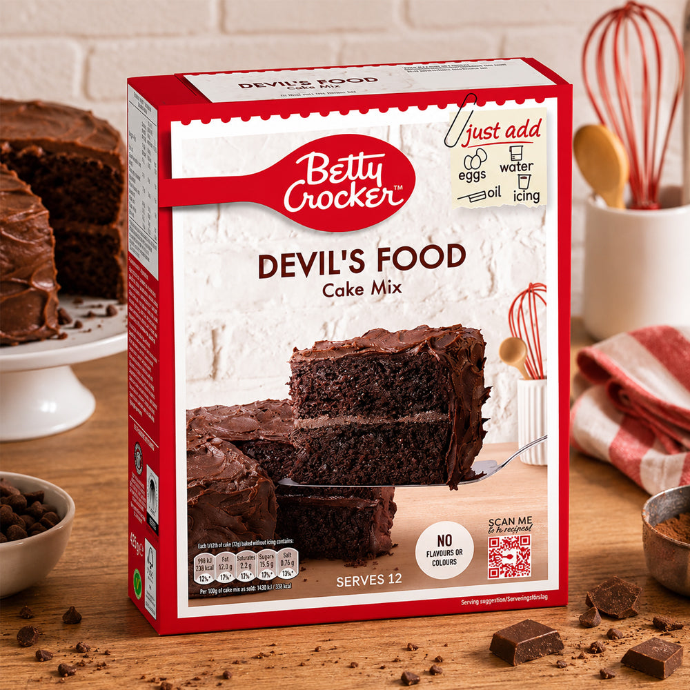 Betty Crocker Devil´s Food Cake Mix 425g