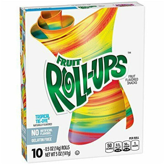 Fruit Roll-Ups Tropical Tie-Dye 141g