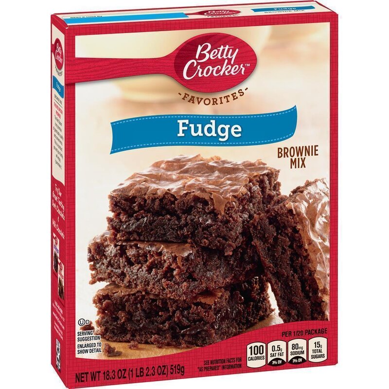 Betty Crocker Fudge Brownie Mix 462g